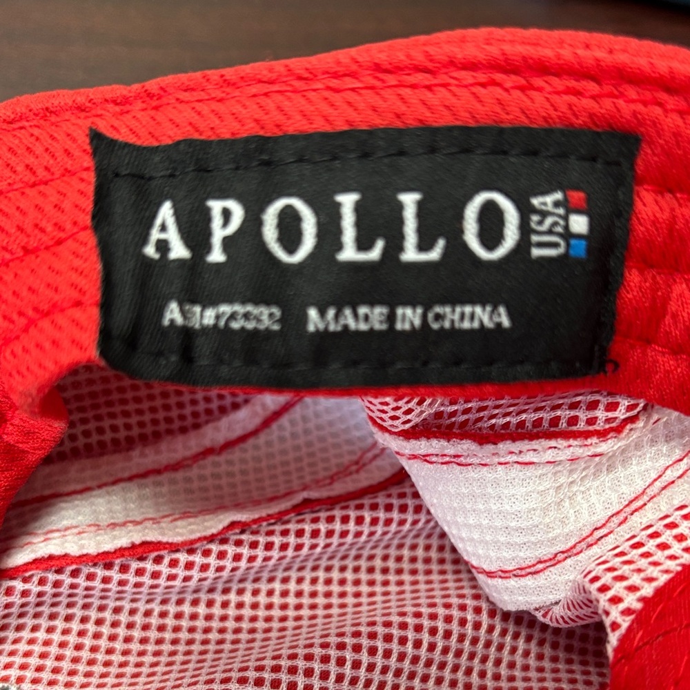 Red Women's Cap - Picture 3 of 3